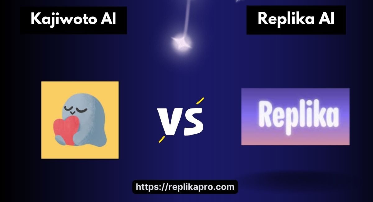 Replika AI vs Kajiwoto AI Best AI Friend Companion