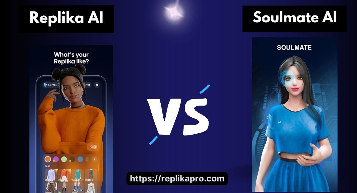 Replika AI vs Soulmate AI Best AI Friend Companion
