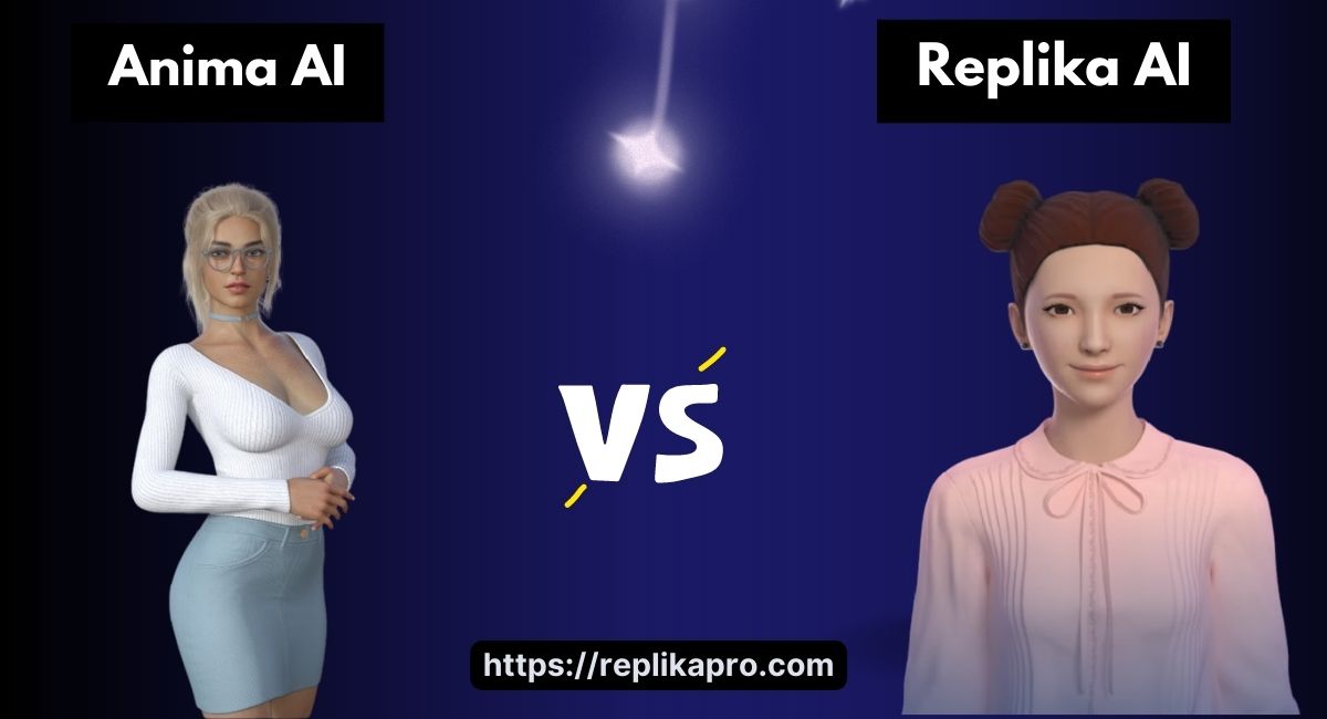 Replika vs Anima AI Friends Companion App