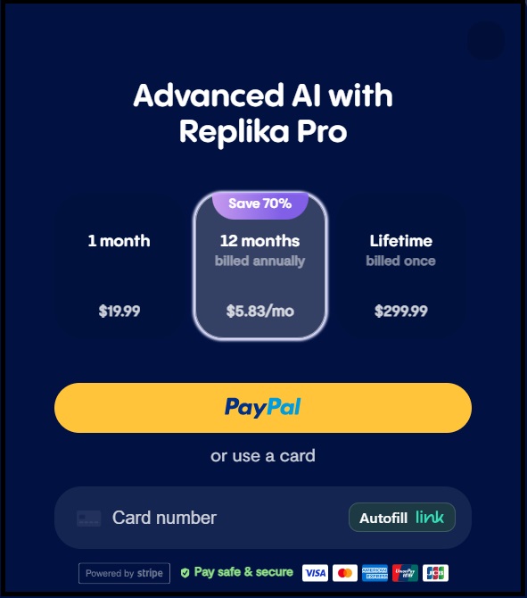 Replika Pro AI Cost? (Monthly, Yearly, Lifetime Pricing)