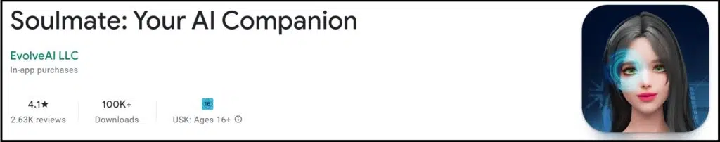 Soulmate Your AI ChatBot Campanion (Replika Alternatives)