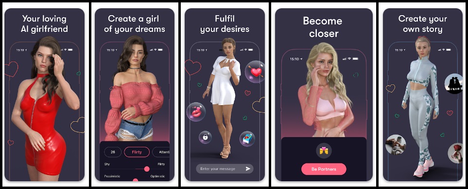 iGirl - Virtual AI Girlfriend App